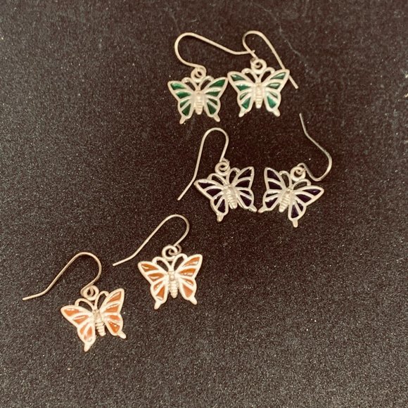 Butterfly earring bundle - Picture 7 of 9